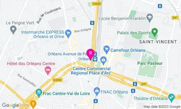 Localisation Fast Food Subway