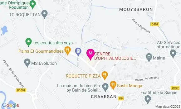 Localisation Restaurant  Le Fournil de Saint Jean
