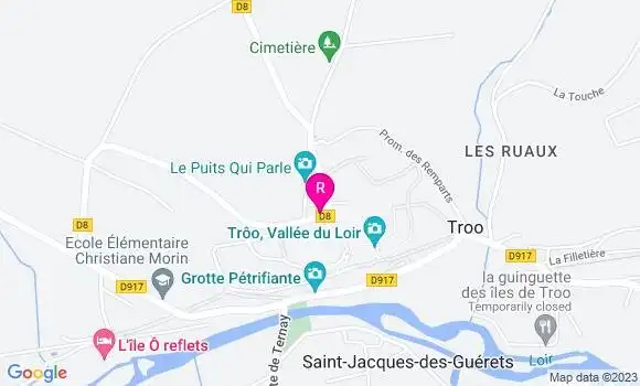 Localisation Auberge du Château