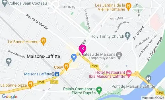 Localisation Restaurant Bio Graine de Gourmandise