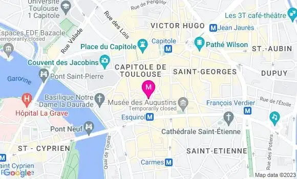 Localisation Restaurant Snack Le Snack Toulousain