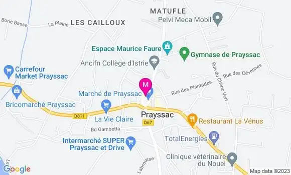 Localisation Restaurant  Sur le Pouce