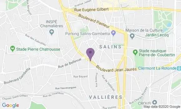 Localisation Restaurant  Au P