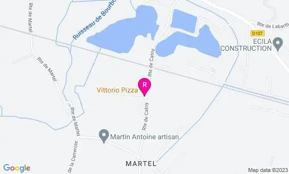 Localisation Restaurant  Vittorio Pizza
