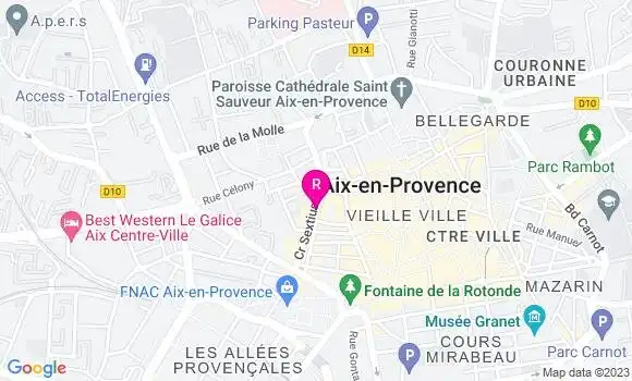 Localisation Restaurant  La Goulette One Again