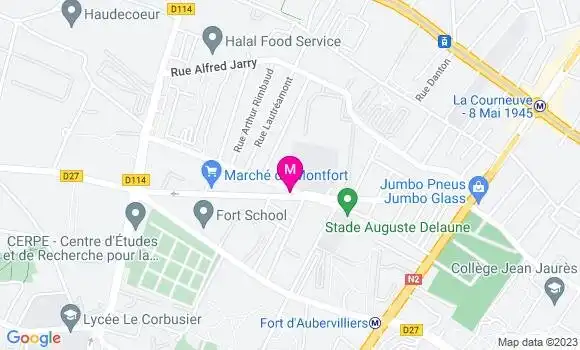 Localisation Restaurant  Le Mistral