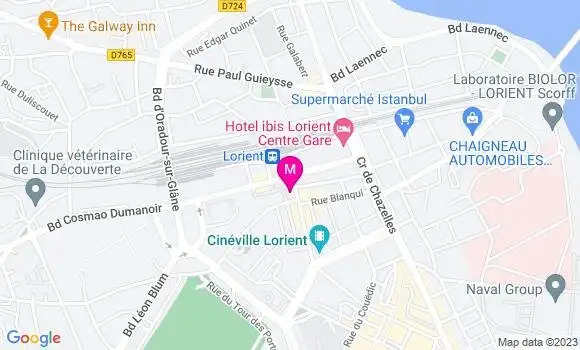 Localisation Restaurant Cambodgien Le Pouss Pouss