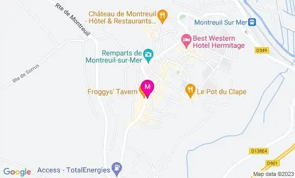 Localisation Restaurant  Noutchy