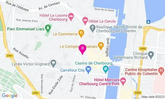 Localisation Fast Food Subway