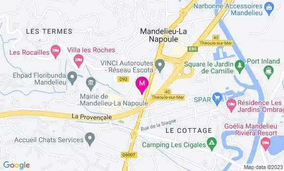Localisation Restaurant Italien Club Café