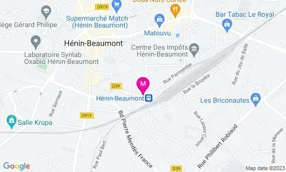 Localisation Restaurant  O