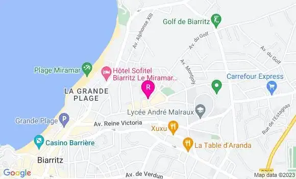 Localisation Restaurant  La Marmite