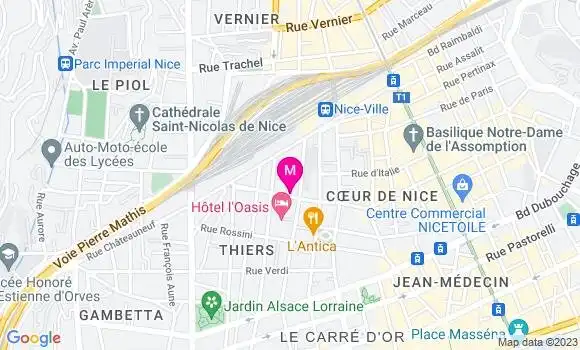 Localisation Restaurant Africain Wakafrica