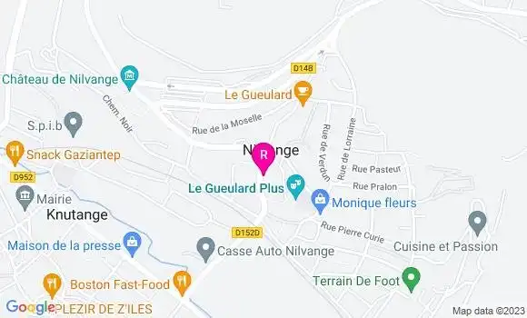 Localisation Pizzeria La Gasconne