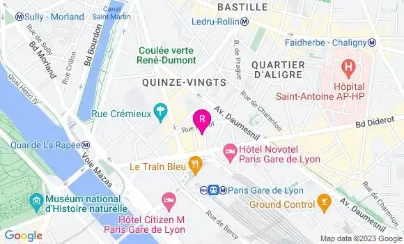 Localisation Fast Food Subway