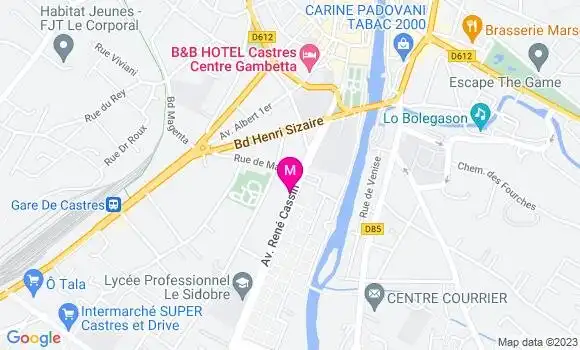 Localisation Pizzeria Pizza Vroum