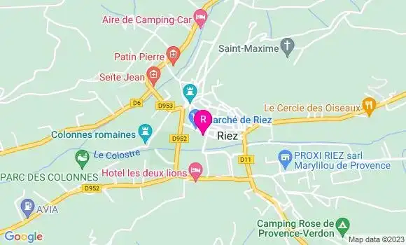 Localisation Restaurant  Le Central