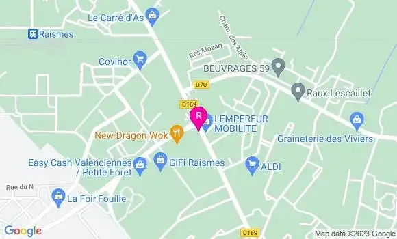Localisation Restaurant  New