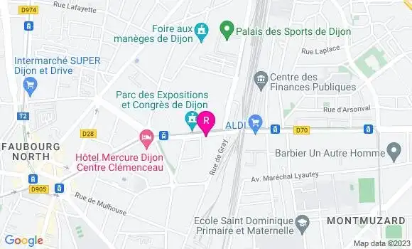 Localisation Restaurant  Gustaveur