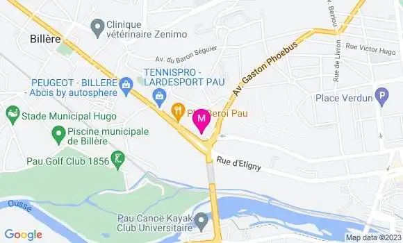 Localisation Restaurant  Pizz