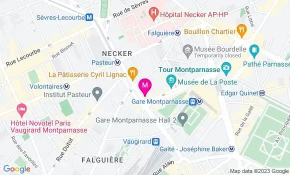 Localisation Sandwicherie L