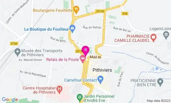 Localisation Restaurant  Les 3 Frères Koca