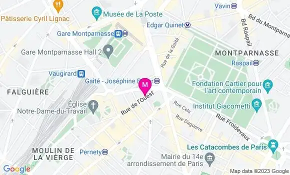 Localisation Restaurant Bar Alchimie