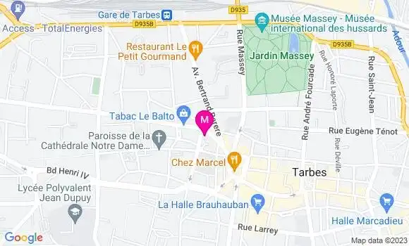 Localisation Restaurant  Cap Pizza N