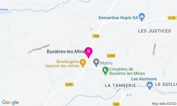 Localisation Restaurant  Le Rustyk