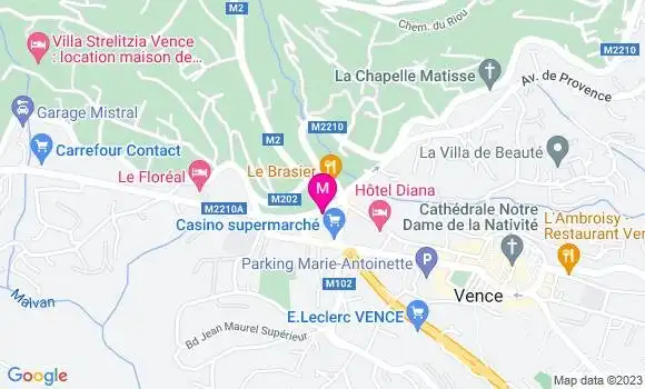 Localisation Pizzeria Mister Pizza