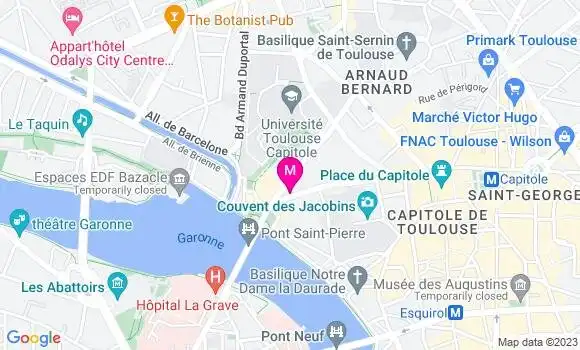 Localisation Restaurant Bar La Rose des Sables
