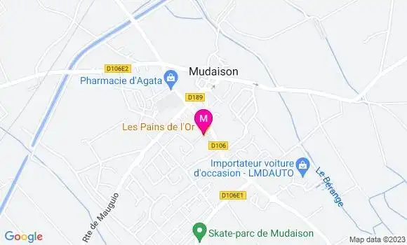 Localisation Restaurant  Les Pains de l