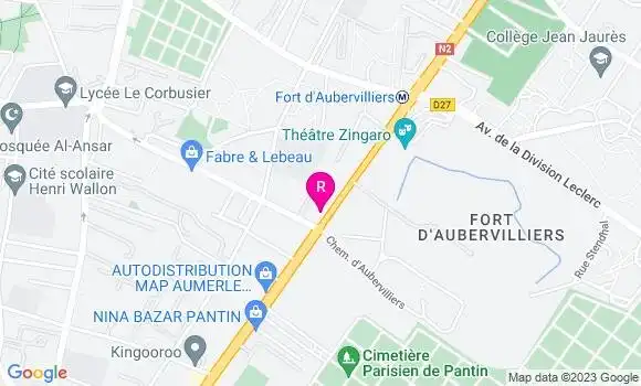 Localisation Pizzeria Pizza Time