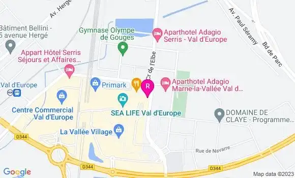 Localisation Fast Food Subway