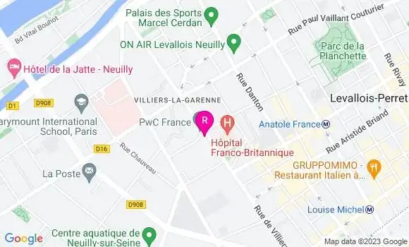 Localisation Restaurant  Bagel et Coffee