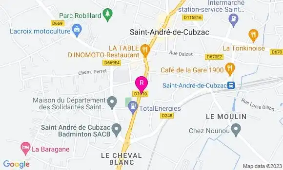 Localisation Kebab Chez Leila