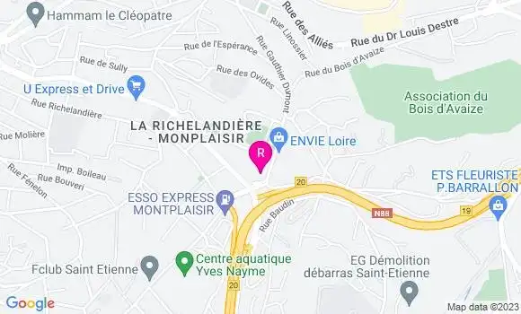 Localisation Restaurant Italien Piz