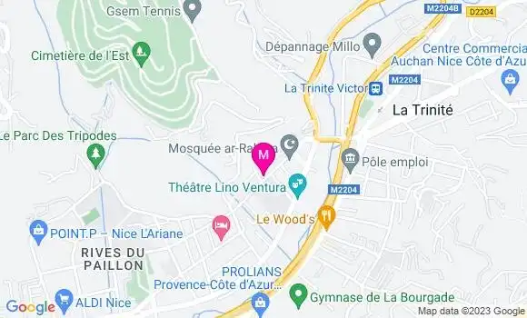 Localisation Restaurant  Art du Pain