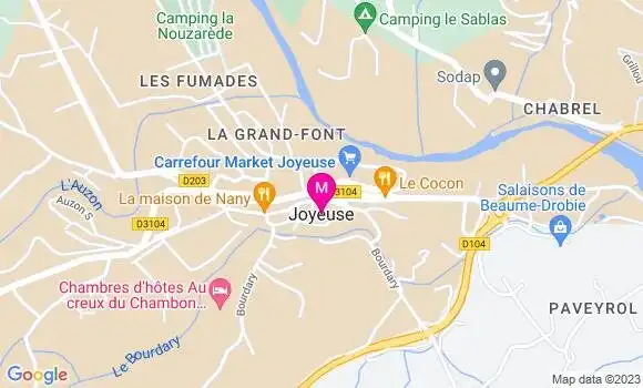 Localisation Restaurant  Les Thés du Square