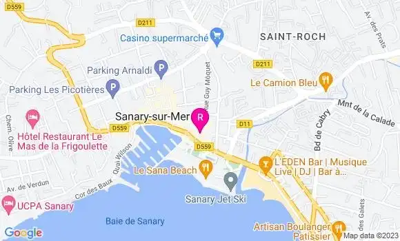 Localisation Restaurant  L