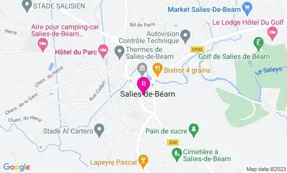Localisation Restaurant  La Pause Gourmande