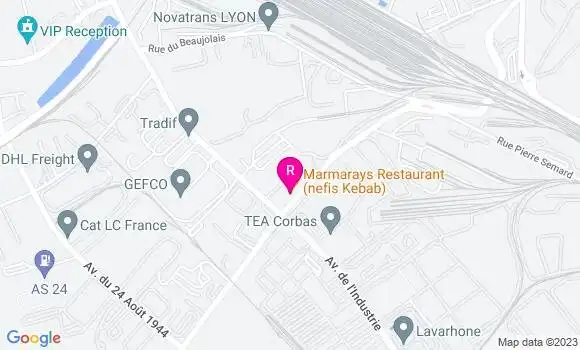 Localisation Kebab Marmarays