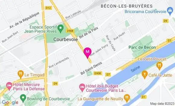 Localisation Kebab Bineau Food