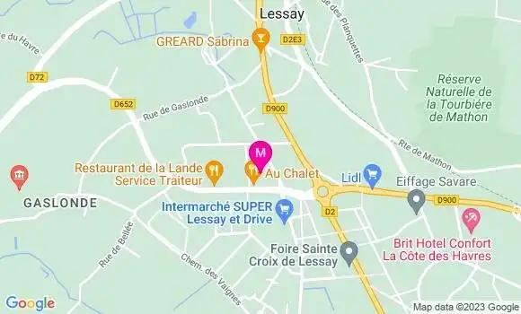 Localisation Restaurant  Au Chalet