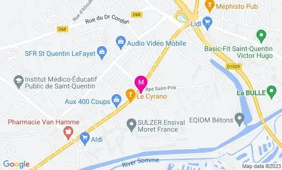 Localisation Restaurant  Patato