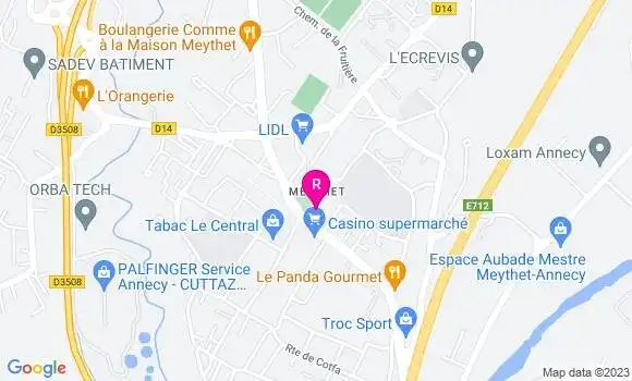 Localisation Restaurant  Urban Food