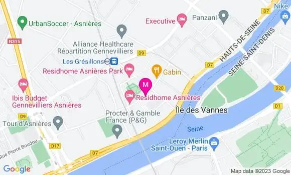 Localisation Restaurant  Le Tribeca