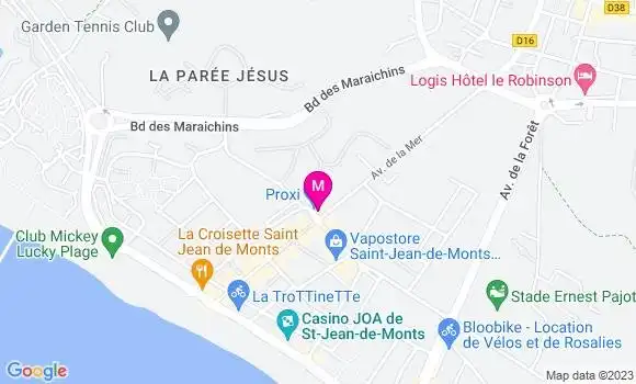 Localisation Restaurant  Au Poulet Doré