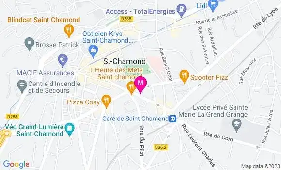 Localisation Restaurant  Chez Tonton