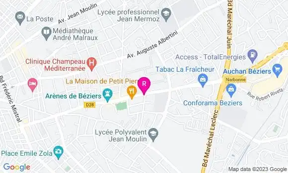 Localisation Restaurant  Pizza Time